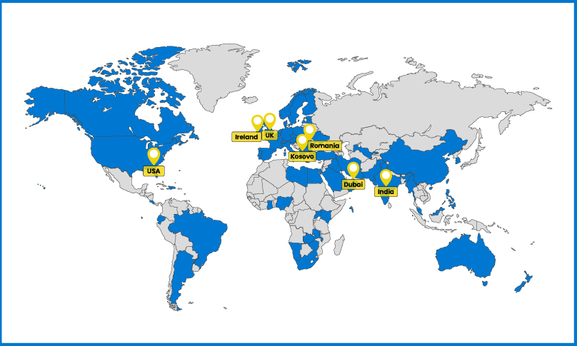 Smartway Pharmaceuticals - Global Distribution & Storage Network